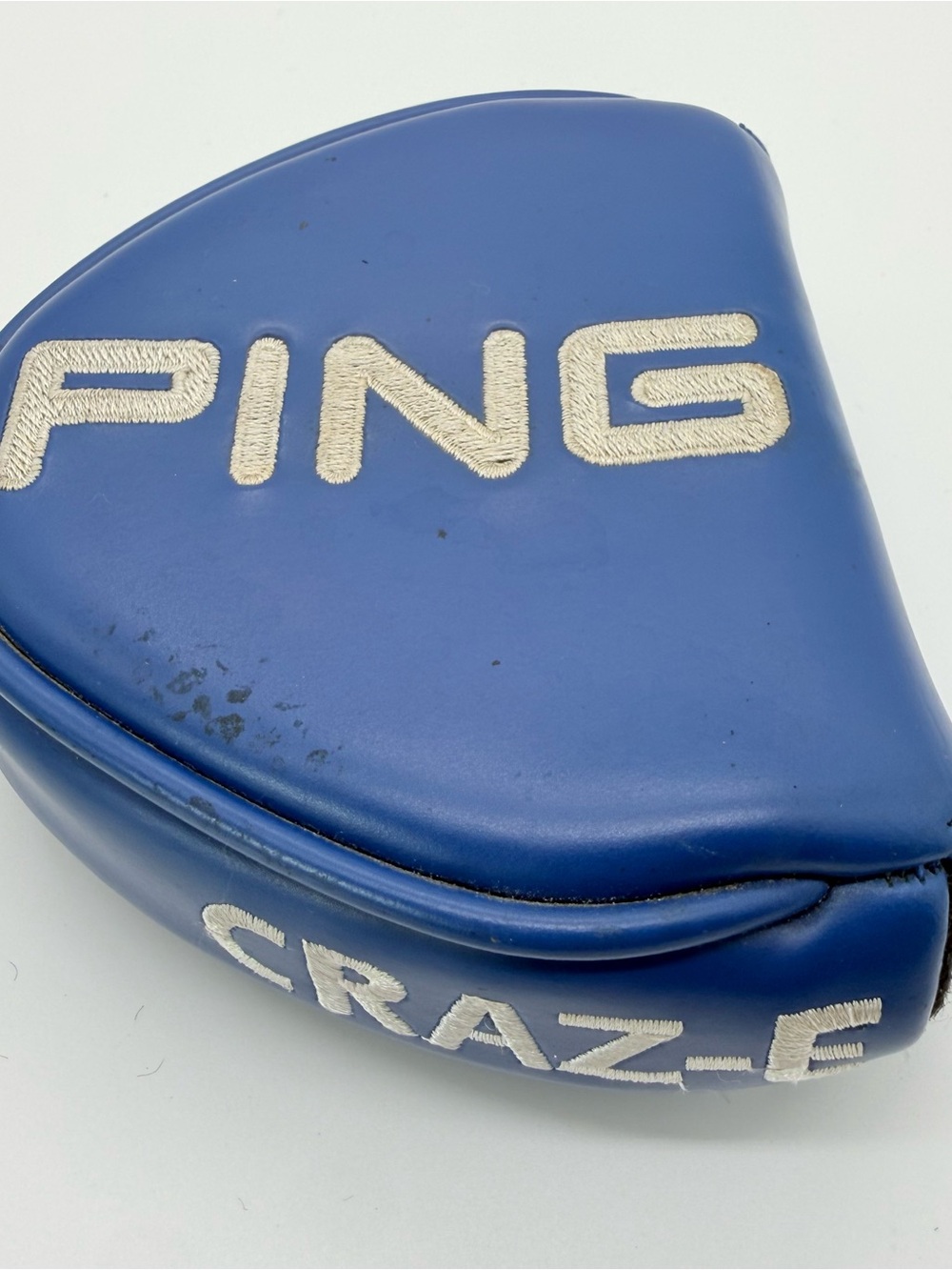 PING G2i CRAZ-E Mallet Putter Head Cover Magnetic Blue Golf Club Headcover Only